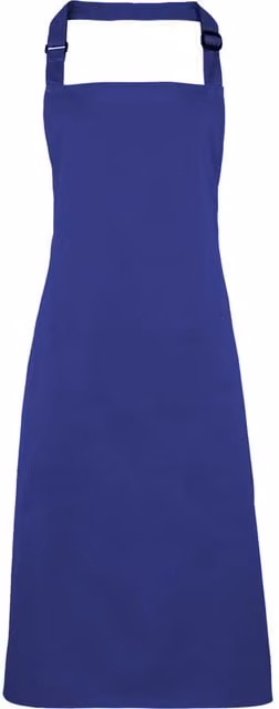 Premier Colours Poly Cotton Bib Apron Workwear Pack of 2 in Blue – 1