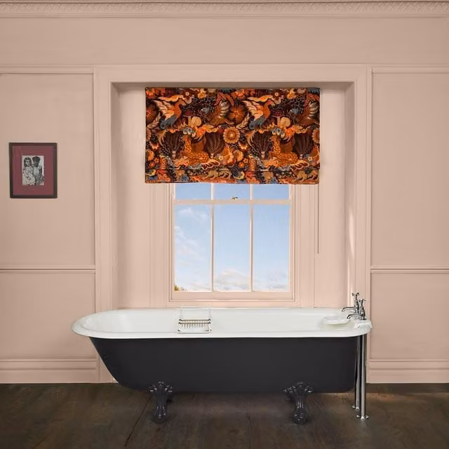 House of Hackney Phantasia Opaque Blind in Selenite Orange