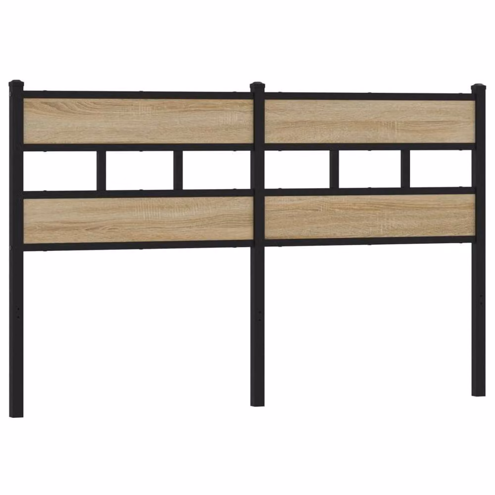 Berkfield Home Sonoma Oak Headboard in Brown, Width: 135 cm – 2