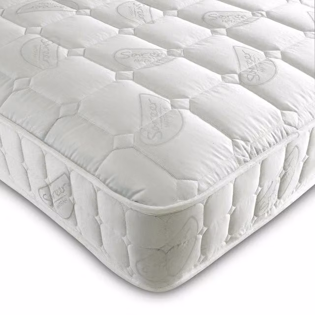 Sareer Furniture Limited Orthopaedic Bonell Spring Mattress in White, W/D/H: 120 x 200 cm