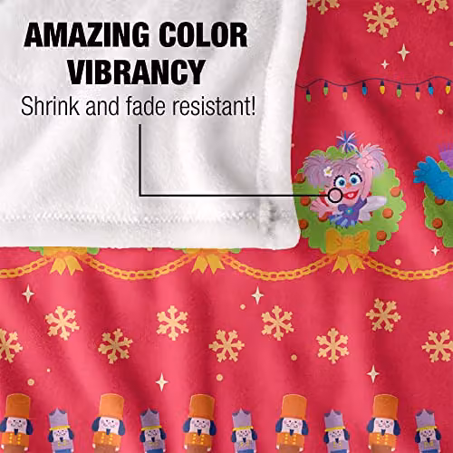 LOGOVISION Multicolour Fluffy Fleece Throw Blanket for Children, W/D/H: 152 x 127 x 1 cm – 3