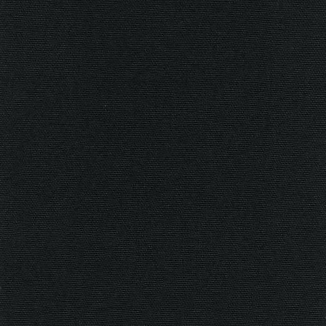 Terrys Panama Plain Black Cotton Fabric Panel