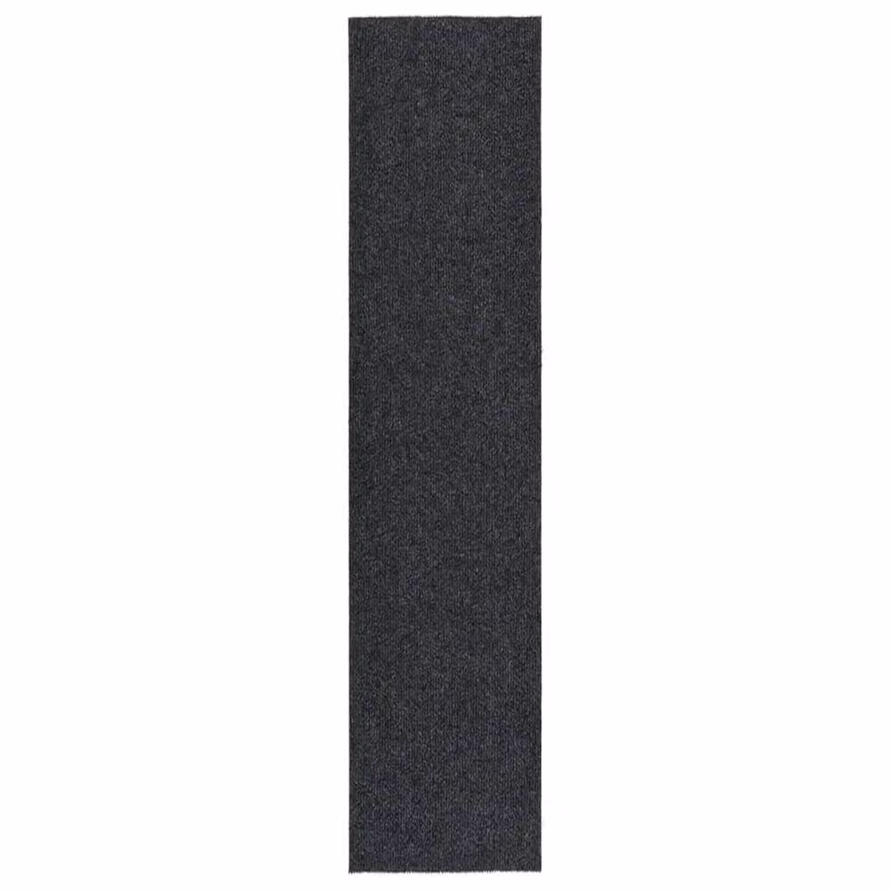 Berkfield Home Dirt Trapper Carpet Runner in Anthracite Grey, W/D/H: 100 x 450 cm – 2