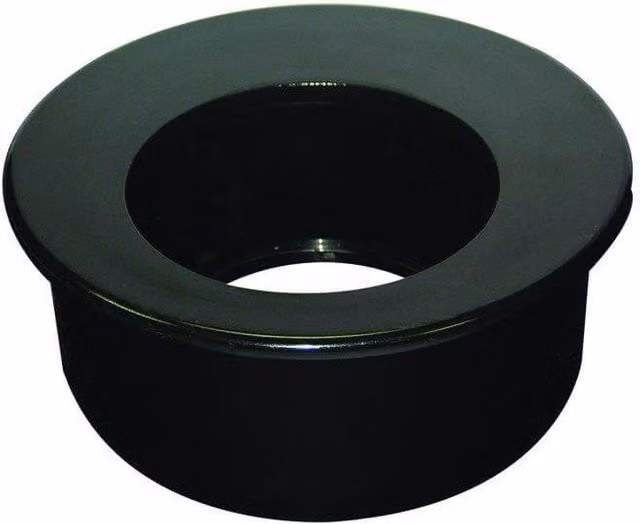 FloPlast Ring Seal Soil Reducer, Black