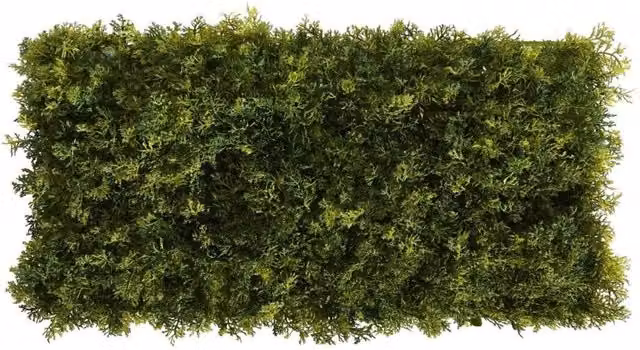 KDMD UV Botanica Moss Mat Green Floral Rectangular Textile Tabletop Mat