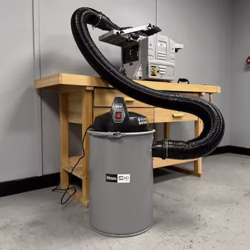 SIP 50L 1100W Dust and Chip Extractor Woodworking Dust Collector, Grey – 6