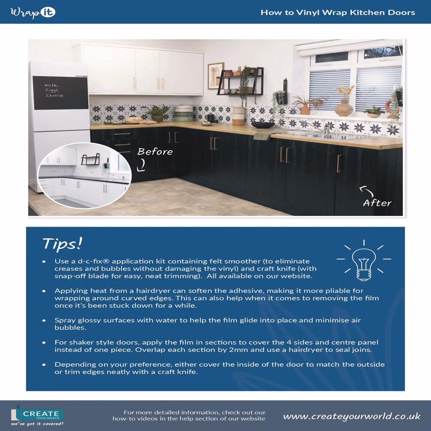 D-C-Fix Matt Grey Self-adhesive Vinyl Wrap for Doors and Furniture, W: 45 cm, L: 5 m – 4
