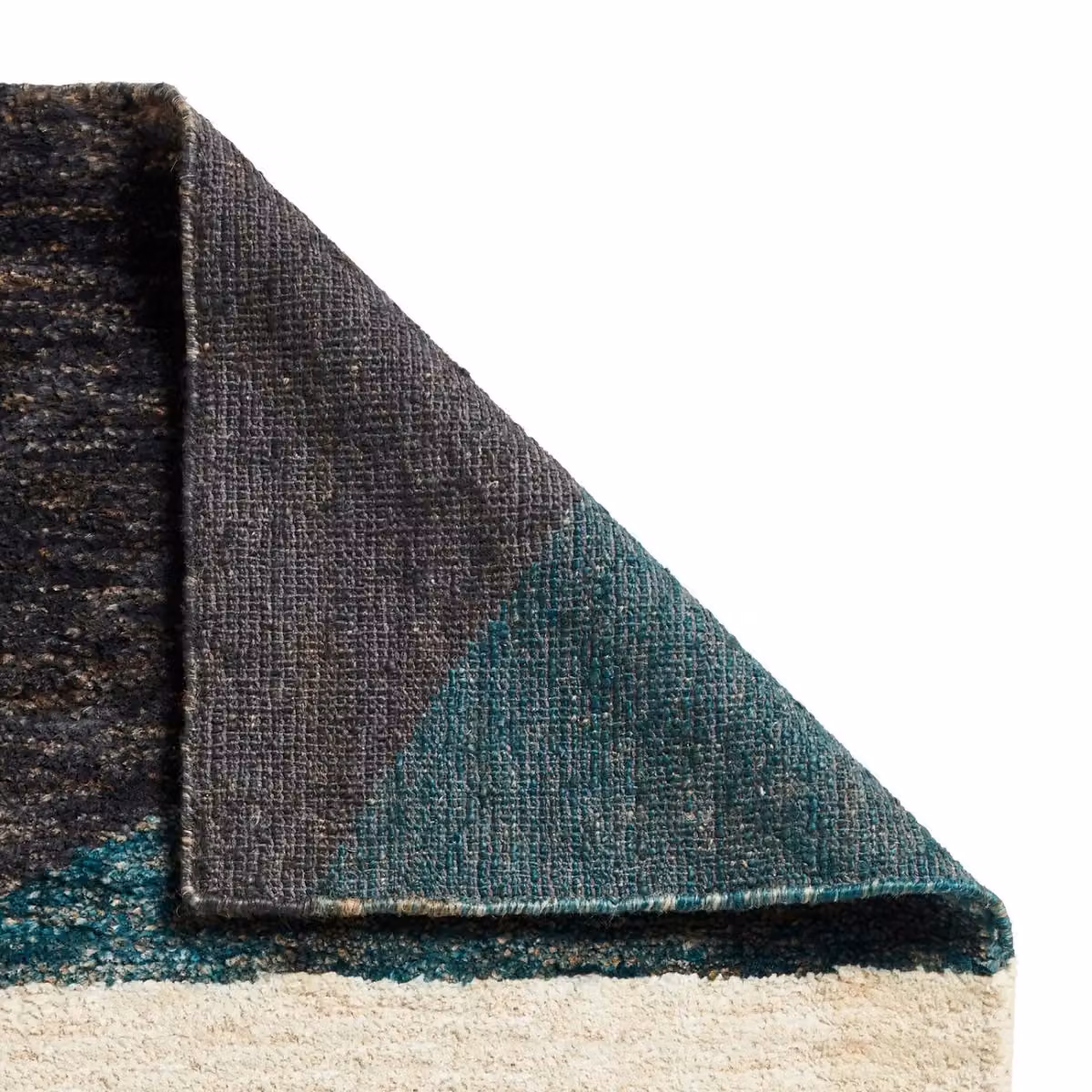 The Rug Shop UK Multicolour Handmade Modern Abstract Hemp Area Rug W: 120 cm, D: 170 cm – 5