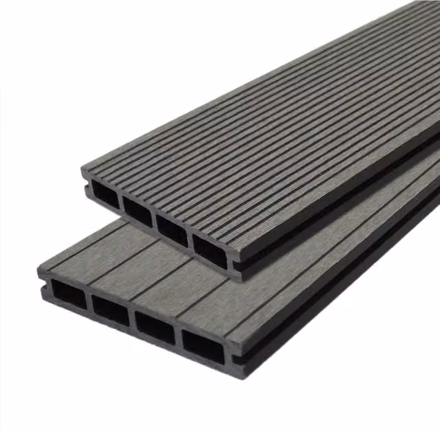 Jardi Composite Decking Boards Set of 7 in Castle Grey
