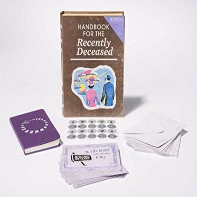 Insight Editions Beetlejuice Handbook for the Recently Deceased Deluxe Lined Note Cards, Multicolour