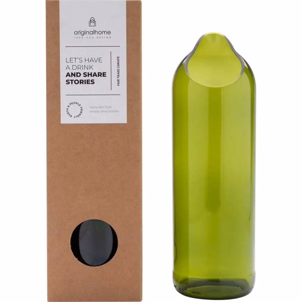 Originalhome Green Glass Carafe, 750ml – 2
