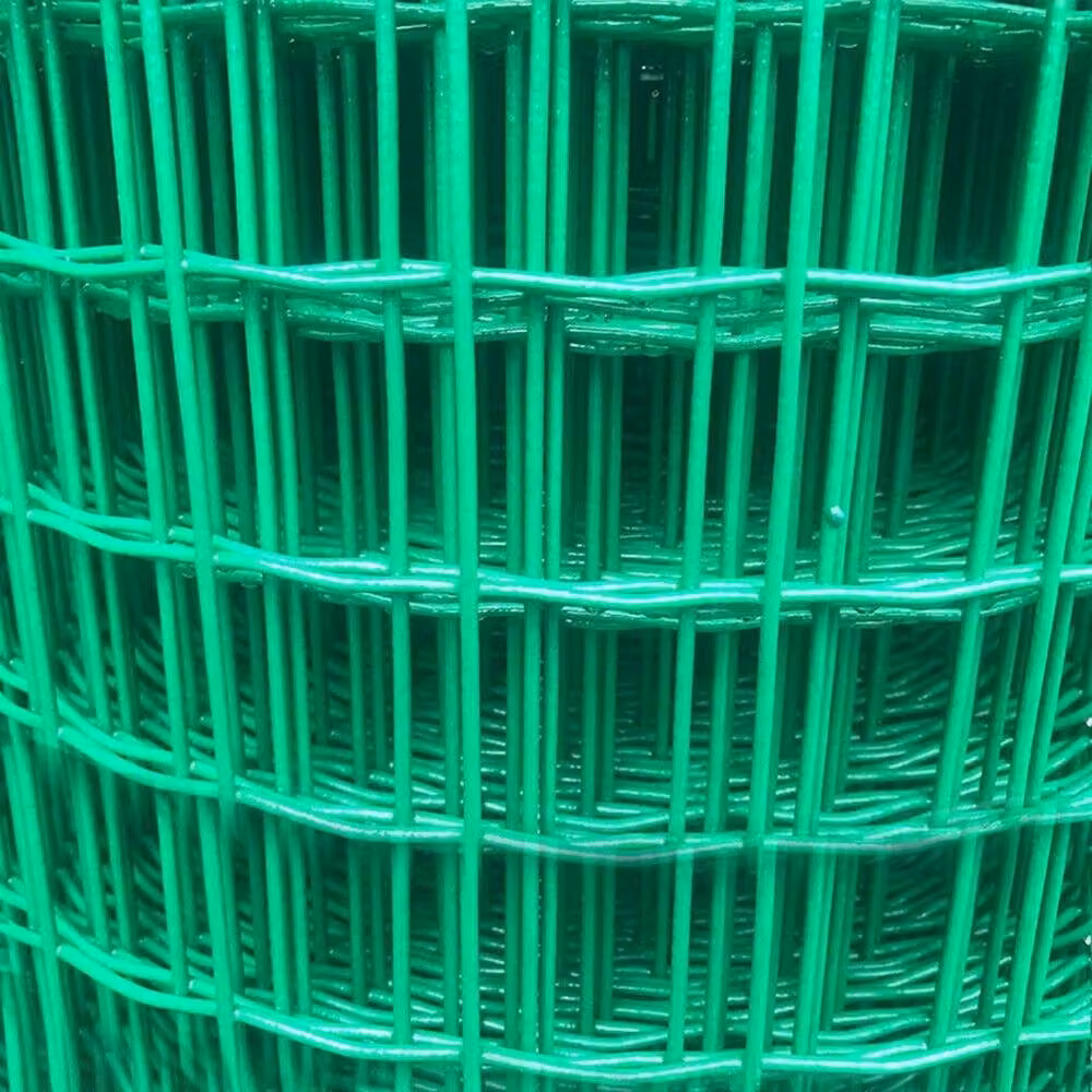 FLAVORA Green PVC Coated Steel Wire Mesh Garden Fencing, 10m Roll – 2