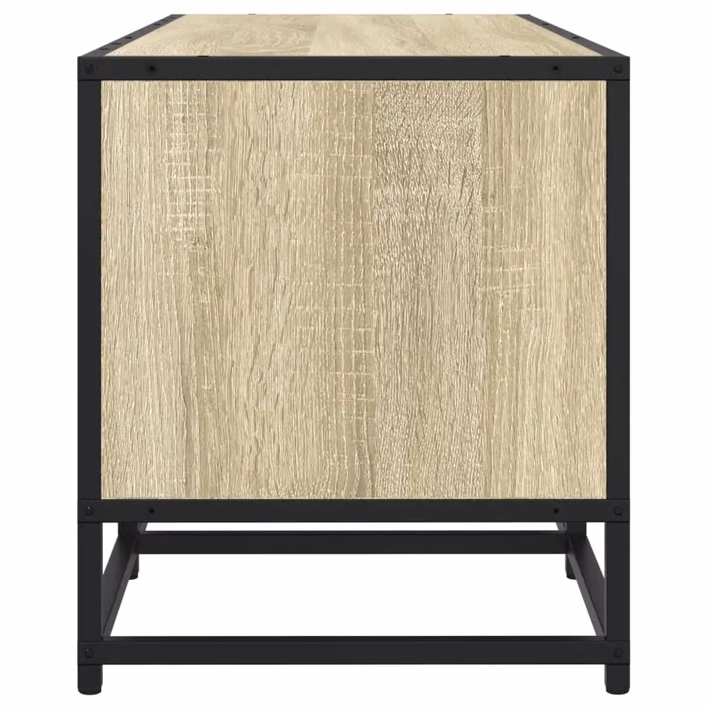 Berkfield Home Sonoma Oak TV Cabinet in Brown, W/D/H: 210 x 41 x 35 cm – 4