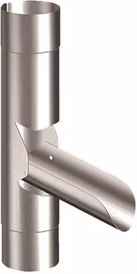 Lindab Majestic Steel Adjustable Diverter, 100mm, Silver Galvanised Steel