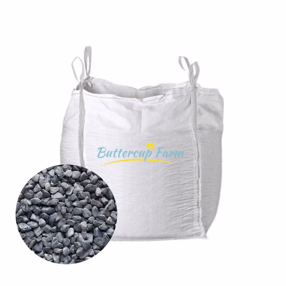 Buttercup Farm Silver and Grey Coarse Gravel Pebbles, 850 kg Bulk Bag – 2