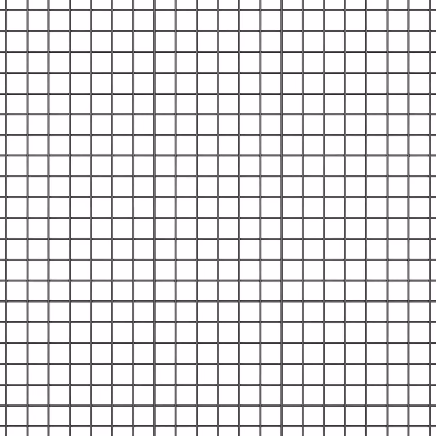 Berkfield Home PVC-Coated Welded Wire Fence in Grey and Black, H: 60 cm x W: 60 cm x D: 60 cm – 5