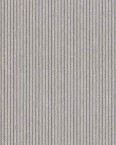 Marburg Platinum Silver Striped Abstract Modern Wallpaper, W: 0.53 m, L: 10.05 m – 2