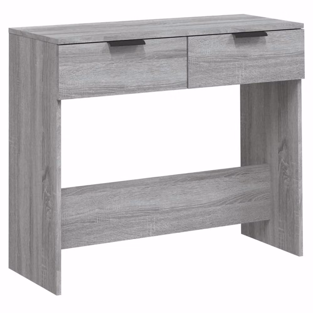 Berkfield Home Decorative Console Table in Grey Sonoma, W/D/H: 90 x 36 x 75 cm – 2