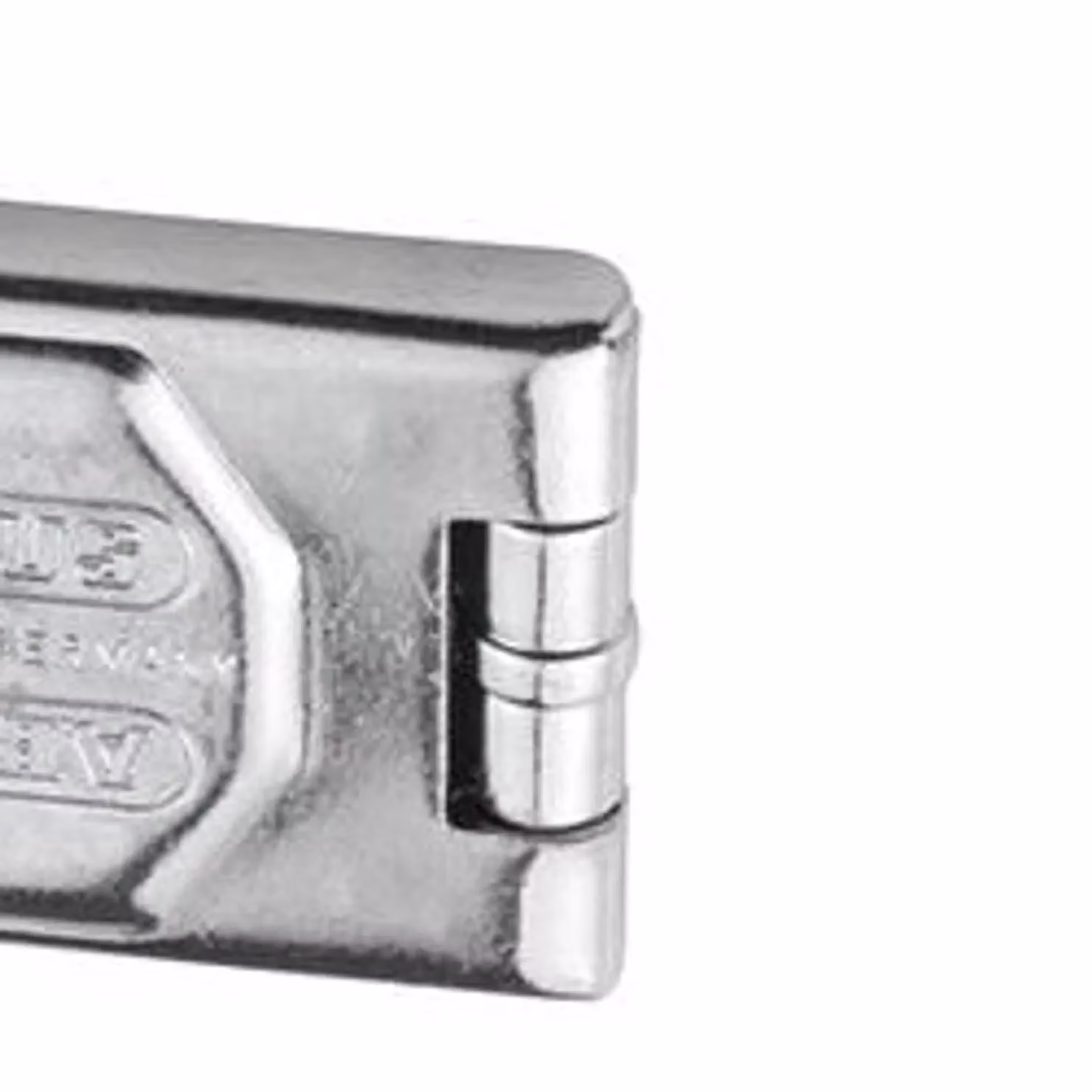 ABUS 110 Series Mechanical Steel Hasp and Staples in Silver and Multicolour – 2