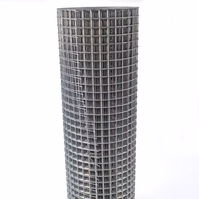 Actiaspet Grey Galvanised Steel Welded Wire Mesh, 15m Length, W/D/H: 121.92 x 25.4 x 2.54 cm
