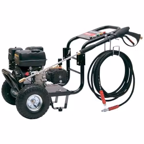 SIP Tempest TP760/190 Petrol Pressure Washer, 6.5hp, 190 bar, 750L/h, Black with 10m Hose