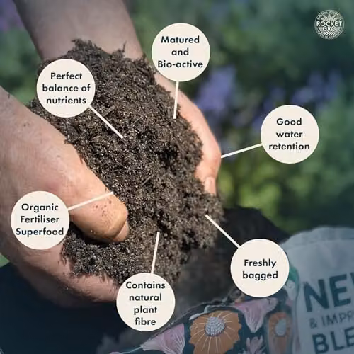 RocketGro Multi-Purpose Peat Free Compost with added John Innes, 20L – 3