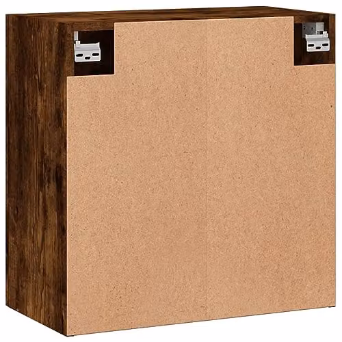 vidaXL Modern Wall Mounted Cabinet in Smoked Oak, W/D/H: 60 x 31 x 60 cm – 6
