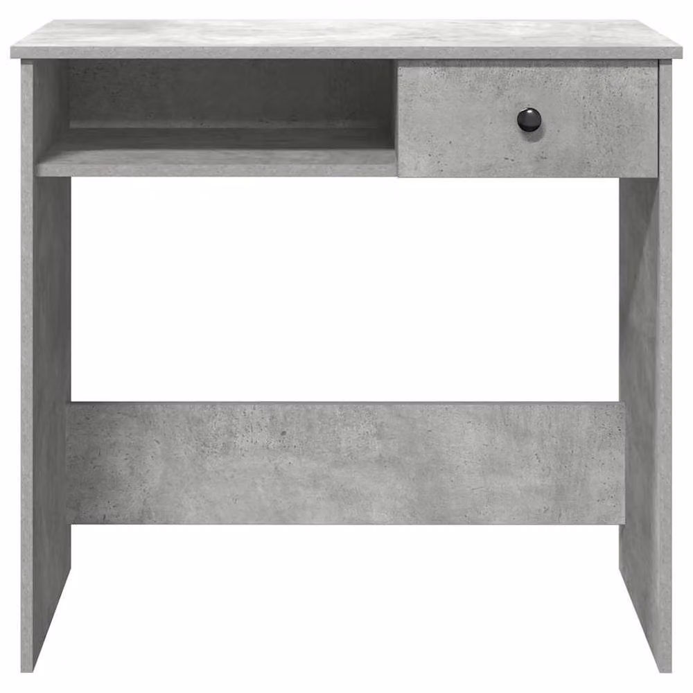 Berkfield Home Grey Writing Desk in Engineered Wood, W/D/H: 80 x 40 x 75 cm – 3