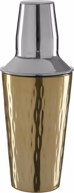 Orsina Stainless Steel Mixology Cocktail Shaker, Gold, 500ml