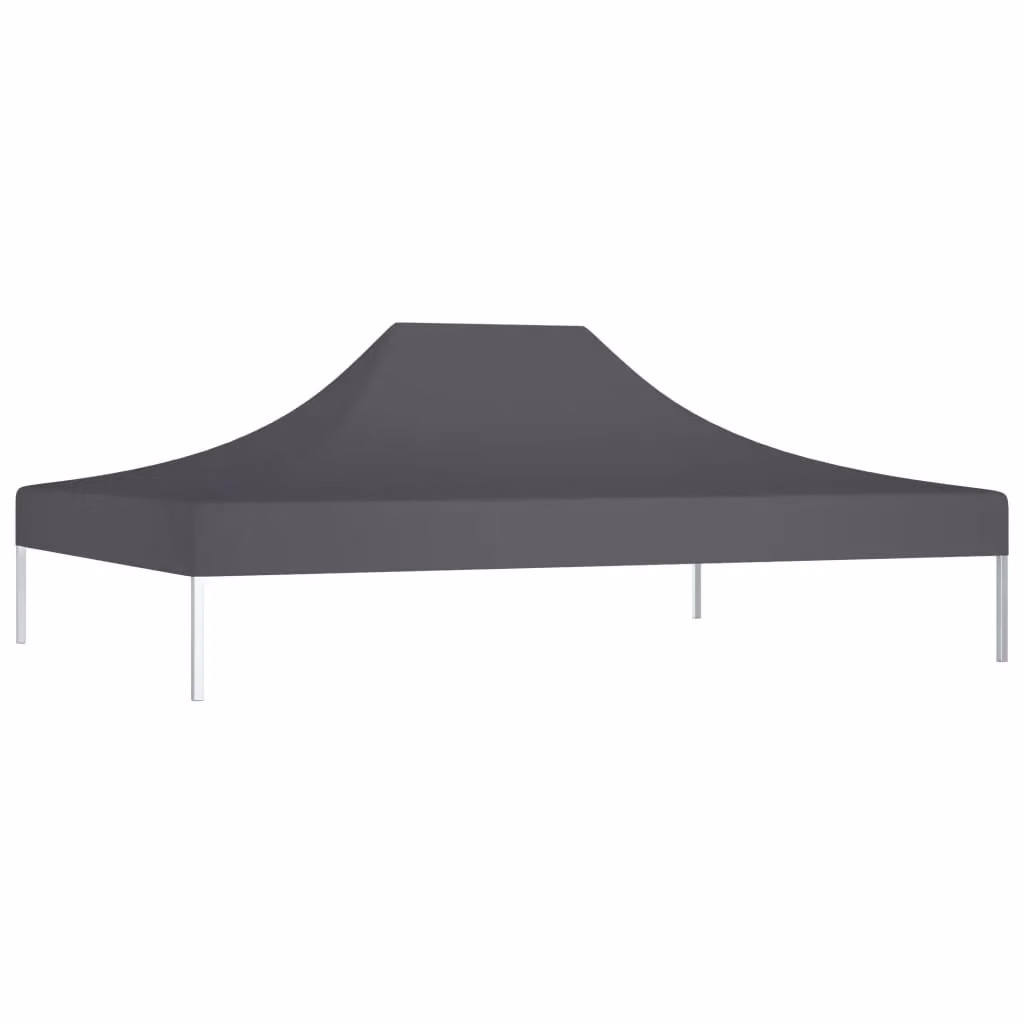 Berkfield Home Party Tent Roof, Anthracite and Black, 4 x 3 m – 2