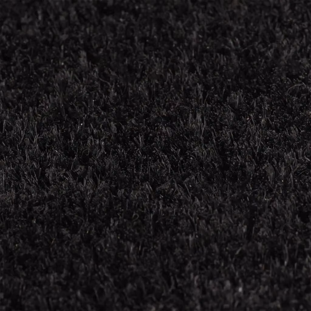 Berkfield Home Black Tufted Coir Door Mat, W: 100 cm, D: 300 cm – 2