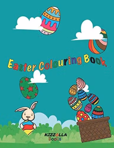 Createspace Easter Colouring Book for Children, Multicolour