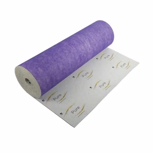 Bedding Mill Pure Ultra High Density PE Foam Carpet Underlay, Purple, W: 137 cm, L: 11 m, Thickness: 11 mm