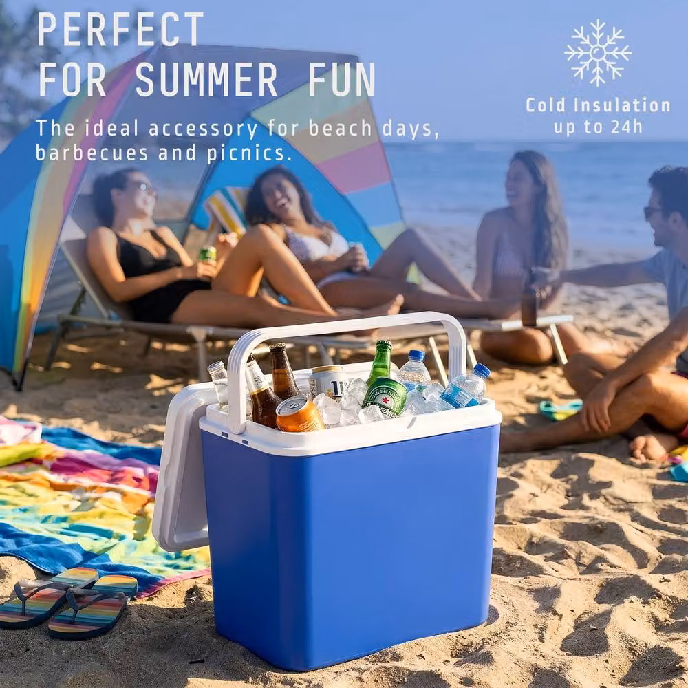 Voyager 24L Insulated Cooler Box in Blue – 5
