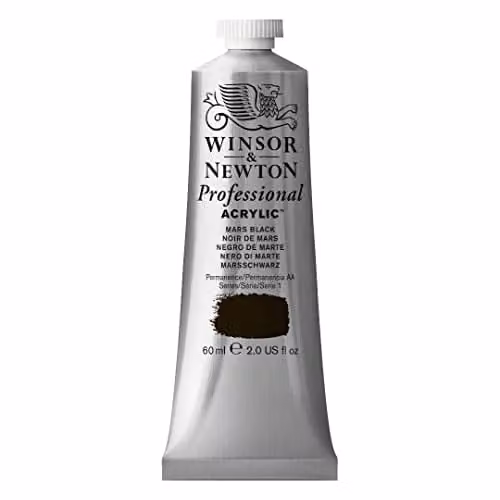 Winsor & Newton Professional Acrylic Colour Mars Black 60 ml – 1