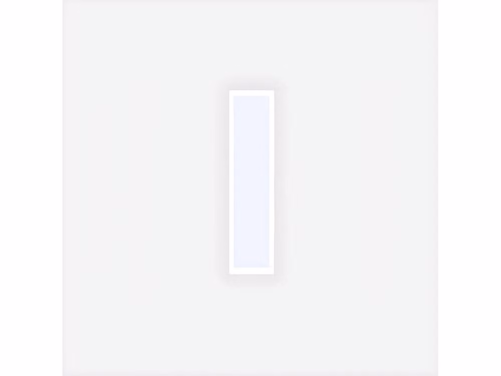 Vente-unique Bayview Powder-Coated Aluminium and Glass Partition, White, W: 130 cm, H: 30 cm – 2