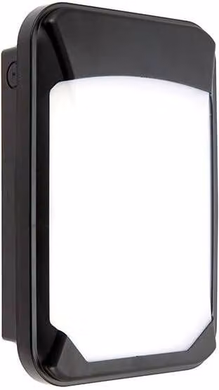 Netlighting Lucca Integrated LED Outdoor Mini Wall Light in Black, IP65 Rated – 1