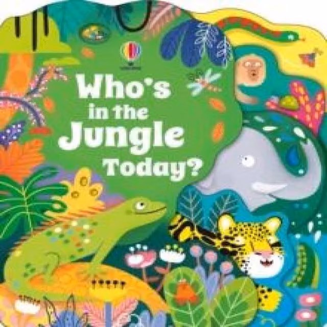 Alice Beecham Who's in the Jungle Today? Multicolour Board Book