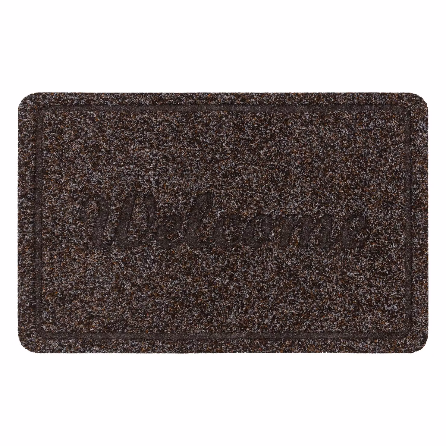 RugsX Welcome 7097 Weatherproof Doormat in Brown, W: 80 cm, D: 50 cm – 2
