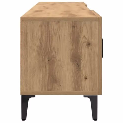 vidaXL Modern TV Cabinet in Artisan Oak and Brown, W/D/H: 180 x 31.5 x 40 cm – 4