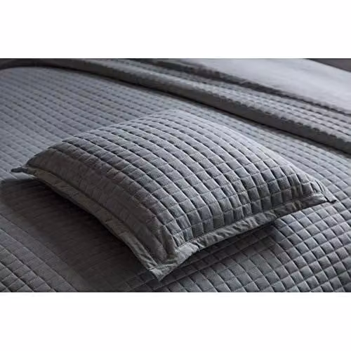 Belledorm Crompton Rectangular Filled Cushion in Grey, W: 50 cm, H: 40 cm – 1