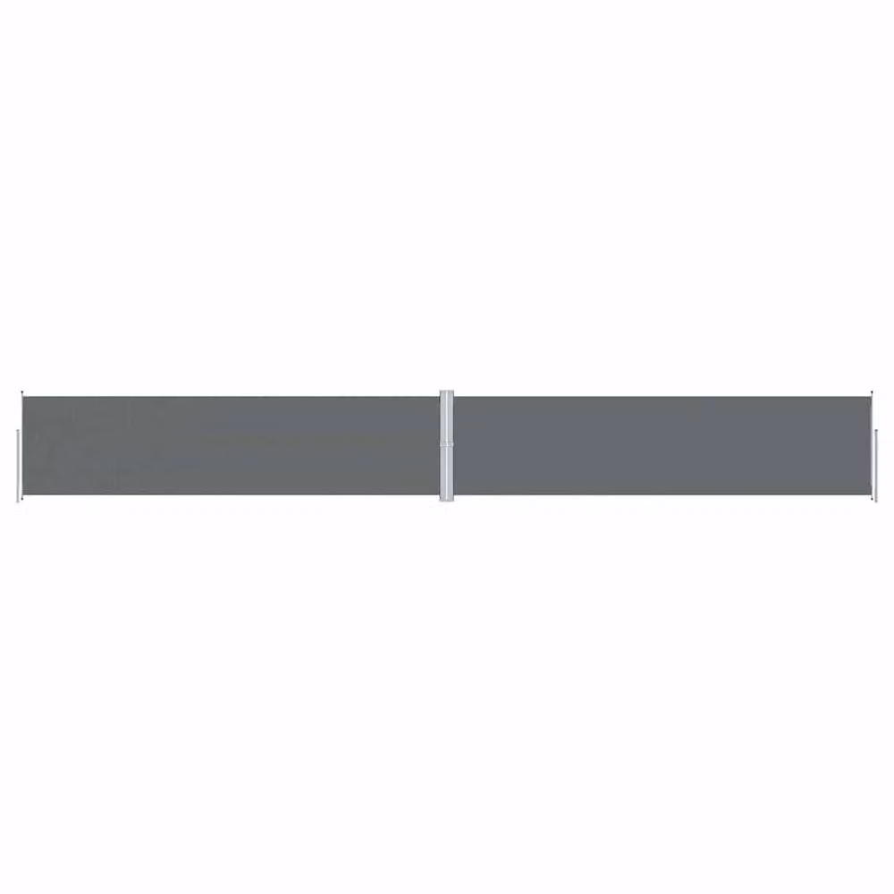 Berkfield Home Retractable Side Awning in Anthracite Grey, W/H: 1200 x 160 cm – 2