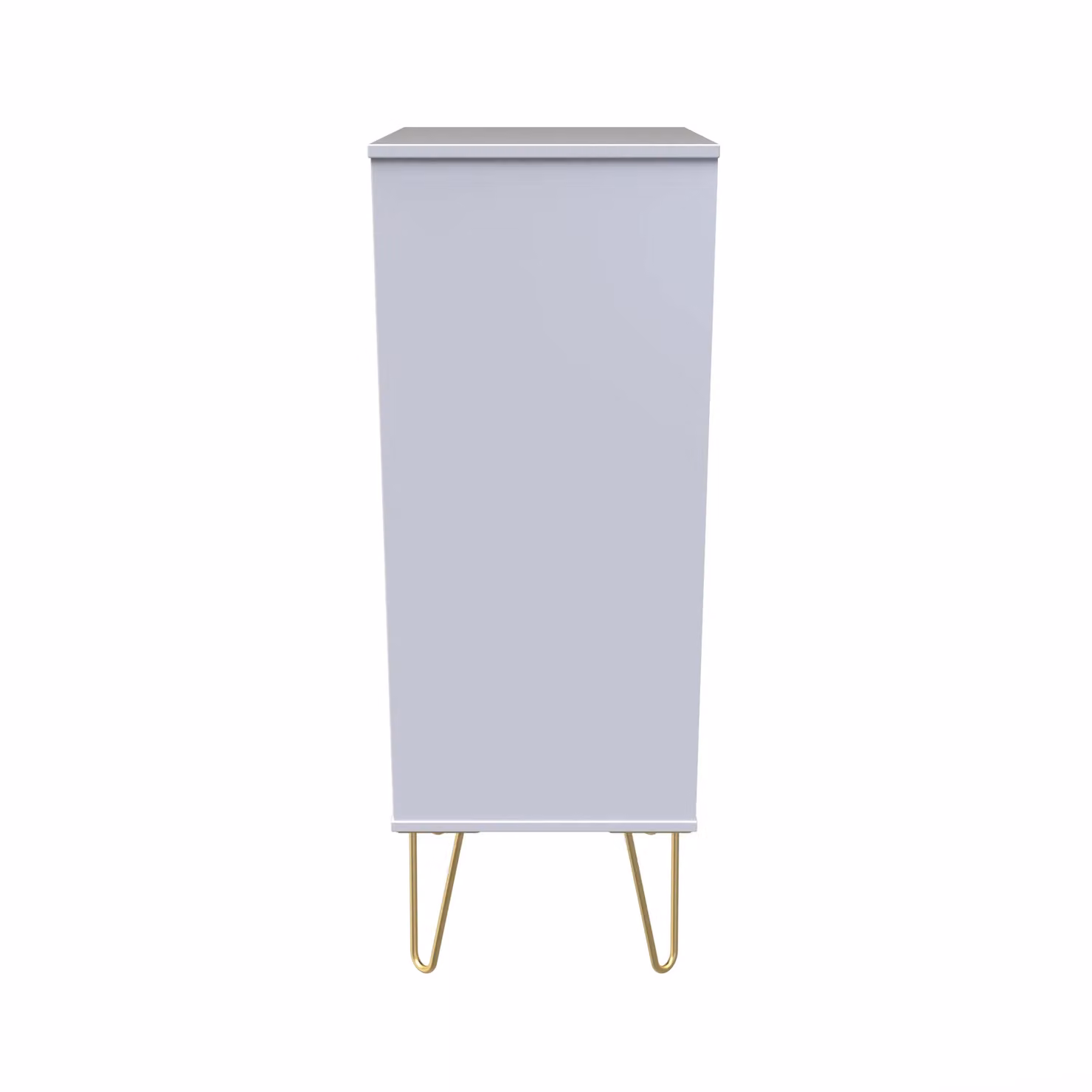 2 U Bexley 5 Drawer Tall Bedside Cabinet in Green and Gold – 2