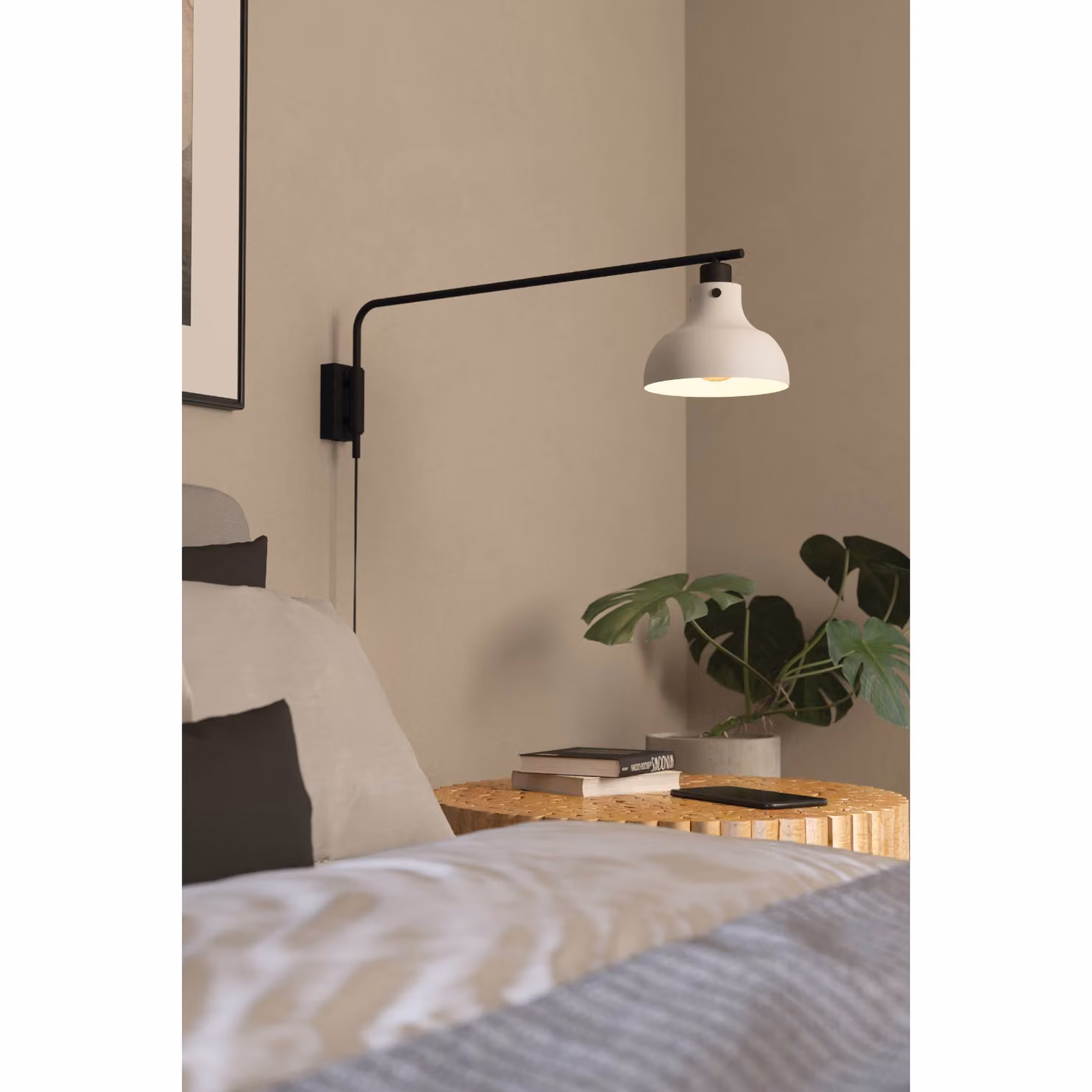Eglo Matlock Industrial Adjustable Metal Wall Light in Grey – 2