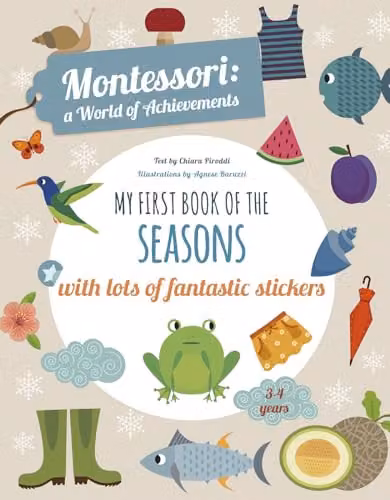 White Star Publishers My First Book of the Seasons Montessori Activity Book in Multicolour
