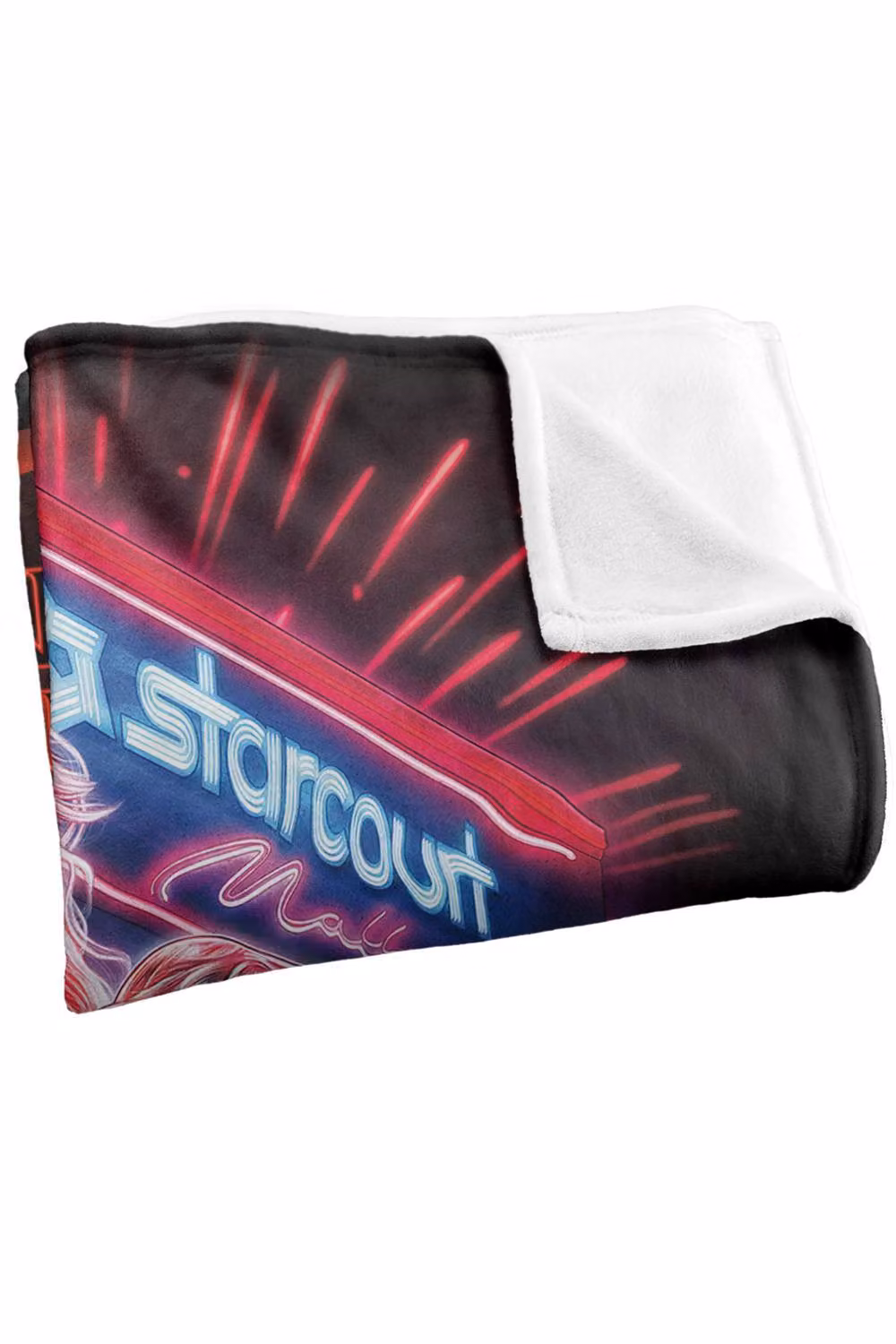 Stranger Things Season 3 Poster Super Soft Throw Blanket, Multicolour, W: 152 cm, D: 127 cm – 3