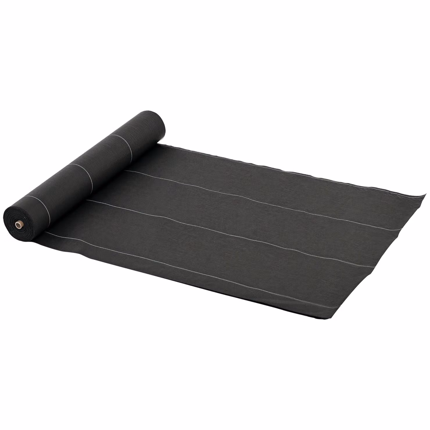 Outsunny Premium Black Weed Barrier Fabric for Ornamental Gardens and Raised Beds, 2 m – 3