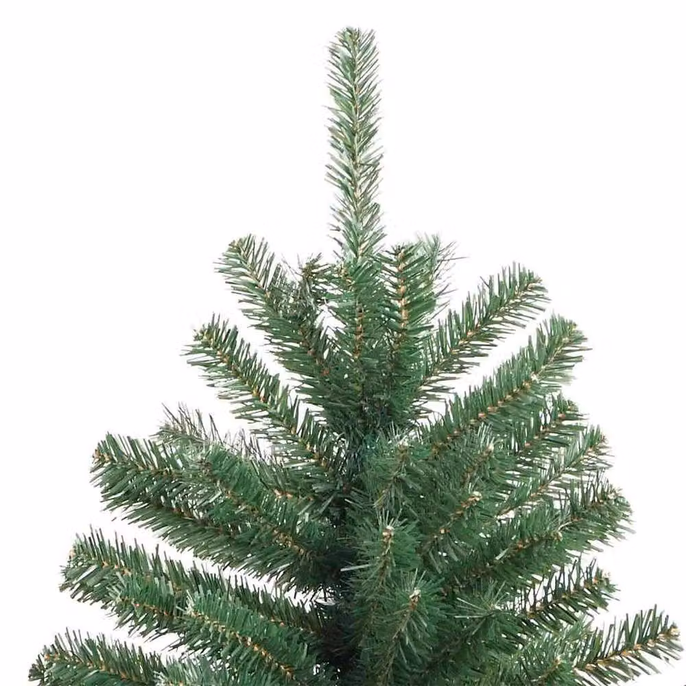 Berkfield Home Artificial Hinged Christmas Tree in Green, Height: 300 cm, PVC and Metal – 3
