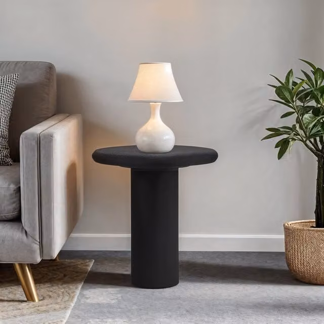 IH Design Modern Matt Black Side Table