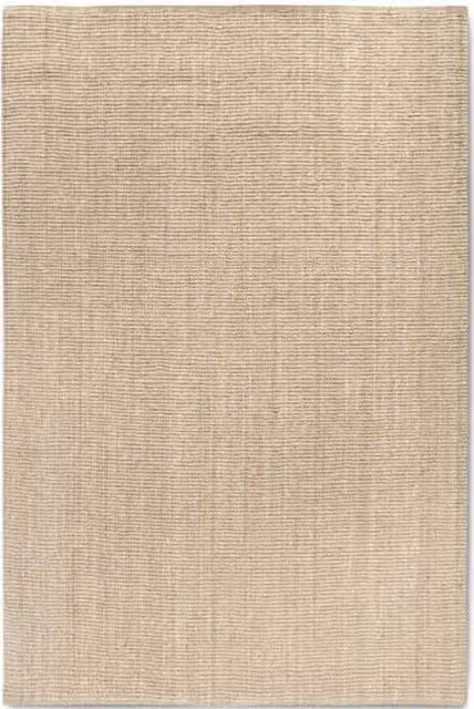 Villeroy & Boch 1791 Rosalie Jute Plain Runner Rug, Beige/Neutral, W: 80 cm, L: 300 cm